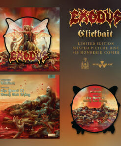 EXODUS Clickbait PICTURE SHAPE DISC VINYL Ltd 400 copies
