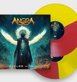 ANGRA Cyrcles of Pain 2LP RED YELLOW BI-COLOUR VINYL
