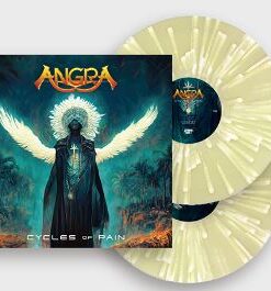 ANGRA Cyrcles of Pain 2LP CLEAR YELLOW WHITE SPLATTER VINYL