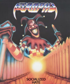 ATROPHY Socialized Hate LP CLEAR YELLOW VINYL