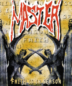 MASTER Faith is in Season LP TRASPARENT RED BLACK SPLATTER VINYL