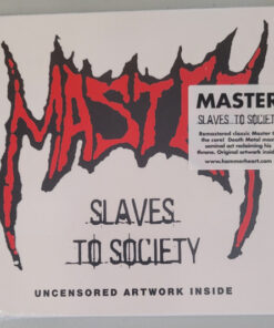 MASTER Slaves to Society SLIPCASE CD