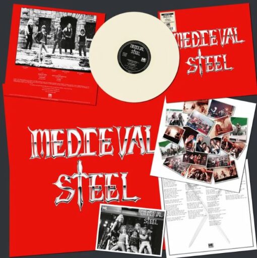 MEDIEVAL STEEL S/T 40th Anniversaey LP BONE VINYL – ALONE – Metal Store