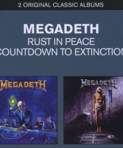 MEGADETH Rust in Peace / Countdown to Extinction 2CD