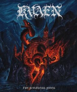 KVAEN The Formless Fires LP BLUE BLACK WHITE SPLATTER VINYL