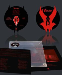 WARLORD Lost and Lonely Days / Aliens PICTURE SHAPE DISC VINYL