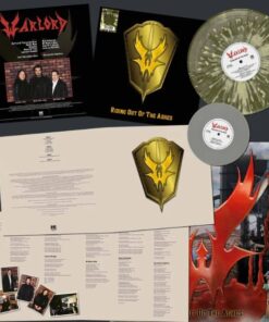 WARLORD Rising Out of the Ashes LP + 7" Inch SPLATTER VINYL