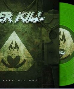 OVERKILL Electric Age LP PopUp Gatefold GREEN VINYL 195 copies worldwide