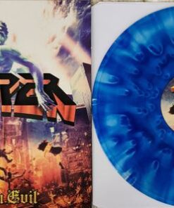 STRYPER God Damn Evil PopUp LP BLUE VINYL