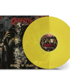 KREATOR Hordes Of Chaos (Remastered) LP Gatefold YELLOW VINYL