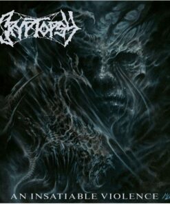 CRYPTOPSY An Insatiable Violence LP Yellow Black Marbled VINYL