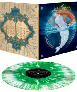 MASTODON Leviathan LP WHITE GREEN SPLATTER VINYL