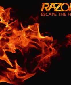 RAZOR Escape the Fire LP SPLATTER VINYL