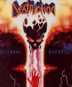 DESTRUCTION Infernal Overkill  LP GOLD VINYL