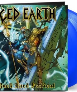 ICED EARTH Rock Hard Festival 2LP BLUE VINYL