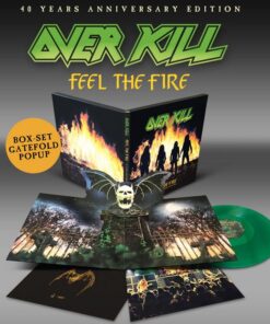 OVERKILL Feel the Fire LP GREEN VINYL