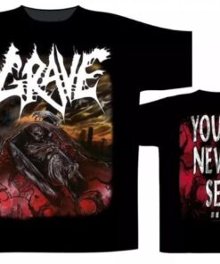 GRAVE You'll Never See T-Shirt MEDIUM