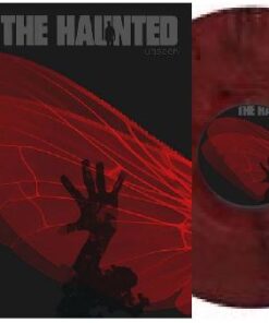 the HAUNTED Unseen LP RED BROWN MARBLED VINYL