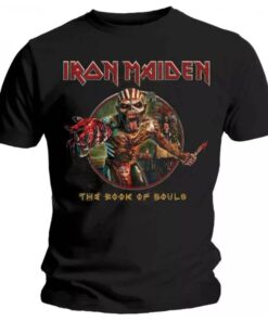 IRON MAIDEN Eddie's Heart - The book of souls T-Shirt LARGE