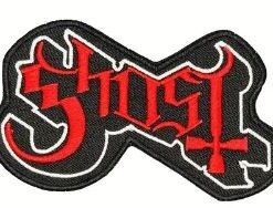 GHOST Red Logo PATCH