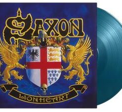SAXON Lionheart LP BLUE VINYL