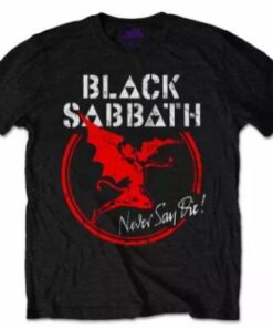 BLACK SABBATH Archangel Never Say Die T-Shirt MEDIUM