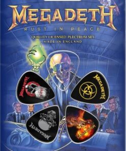 MEGADETH Guitar Pick Pack ( 5 picks)
