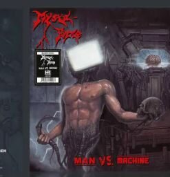 MYSTIC FORCE Man vs. Machine LP BLACK VINYL + 7" Inch