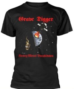 GRAVE DIGGER Heavy Metal Breakdown T-SHIRT Medium