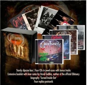 OBITUARY Godly Beings 4-CD BOX