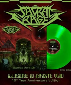 SACRAL RAGE Illusions in Infinite Void LP GREEN VINYL X ANNIVERSARY EDITION