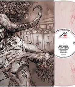 LIZZY BORDEN Deal With The Devil LP Rose White Marbled VINYL