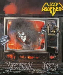 LIZZY BORDEN Visual Lies LP Yellow Marbled Sunflower VINYL