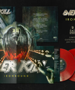 OVERKILL Ironbound 2LP PopUp RED Vinyl