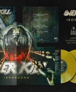 OVERKILL Ironbound 2LP PopUp YELLOW Vinyl