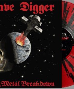 GRAVE DIGGER Heavy Metal Breakdown LP SPLATTER VINYL