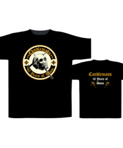 CANDLEMASS 40 Years of Doom T-Shirt LARGE
