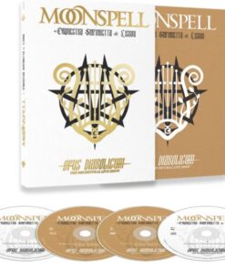 MOONSPELL OPUS DIABOLICUM - THE ORCHESTRAL LIVE SHOW - A5 DIGIPAK 2- CD + DVD + BLURAY