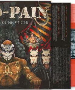 PRO-PAIN Stone Cold Anger LP ORANGE VINYL