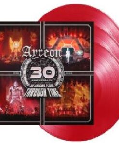 AYREON 30th Anniversary An Amazing Flight Through Time 3LP RED VINYL