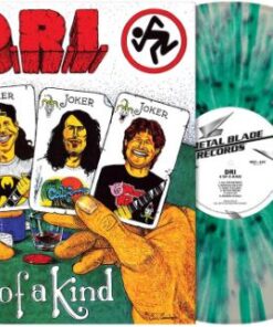 D.R.I. 4 of A Kind LP WHITE GREEN SPLATTER VINYL