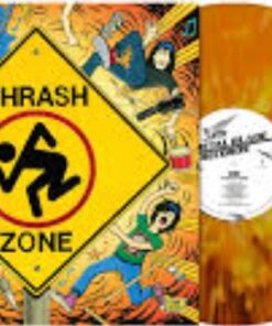 D.R.I. Thrash Zone LP ORANGE YELLOW WHITE SPLATTER VINYL