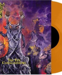 MALEVOLENT CREATION Ten Commandments LP ORANGE VINYL