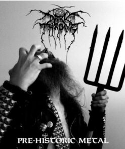 DARK THRONE Pre-Historic Metal LP SILVER VINYL