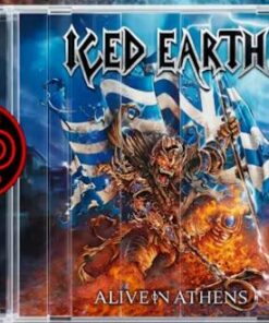 ICED EARTH Alive in Athens TRIPLE CD 3D Cover