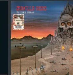MANILLA ROAD The Courts of Chaos LP SPLATTER VINYL