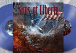 Jon Schaffer's Sons Of Liberty Thought Crimes (Volumes 1 &2) 2LP BLUE VINYL