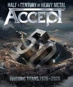 ACCEPT Teutonic Titans 1976 - 2026 2LP SILVER VINYL