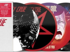 MOTLEY CRUE Crucial Crue - The Studio Albums 1981-1989 5LP PICTURE DISC VINYL Boxset