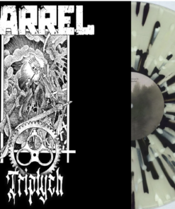 BARREL Triptych LP NATURAL CLEAR Black & White Splatters VINYL